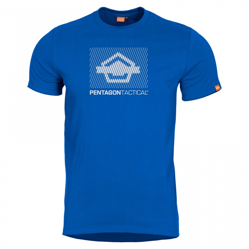 Tričko Pentagon Ageron Parallel - modré, XL