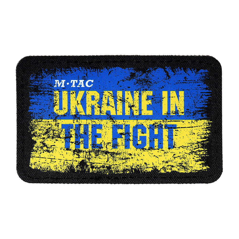 Nášivka M-Tac vlajka Ukrajina Ukraine In The Fight - barevná