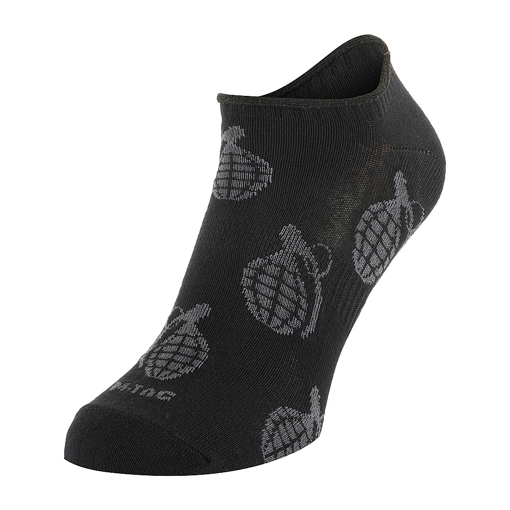 Lehké letní ponožky M-Tac Grenades Lower - černé, 39-42