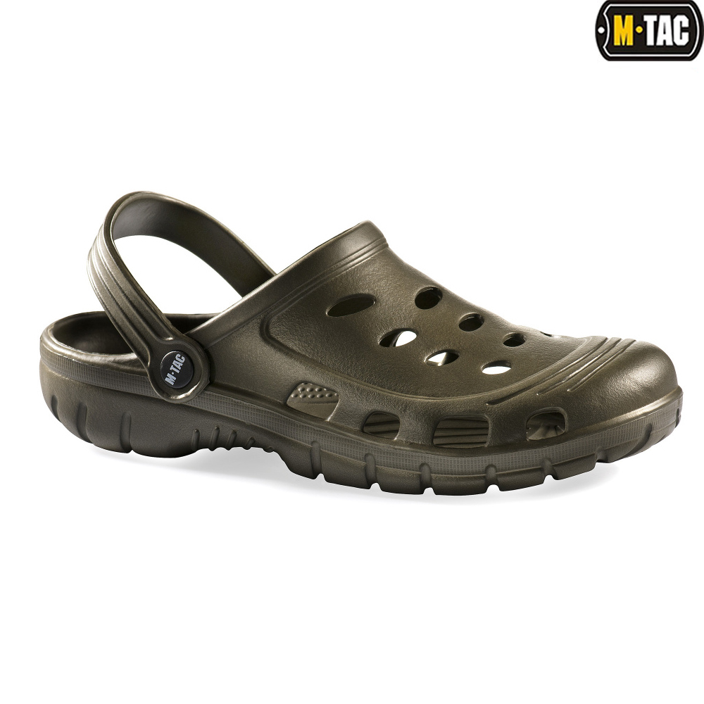 Sandále gumové M-Tac Clogs - olivové, 42