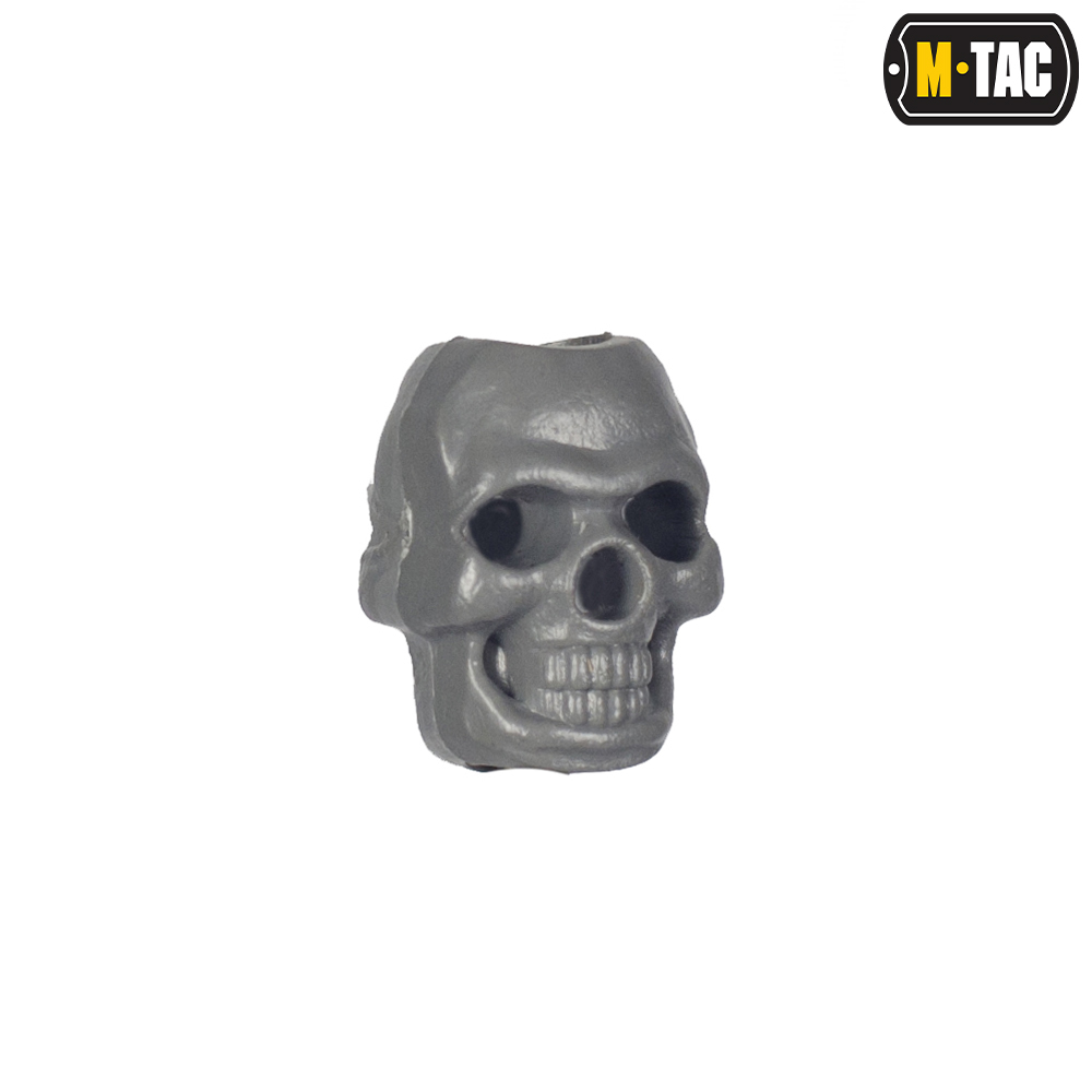 Brzdička na šňůrku M-Tac Skull Stopper 1 ks - šedá