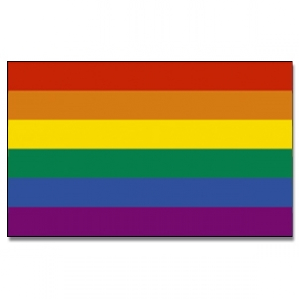 Vlajka Promex duhová 150x100 cm - barevná