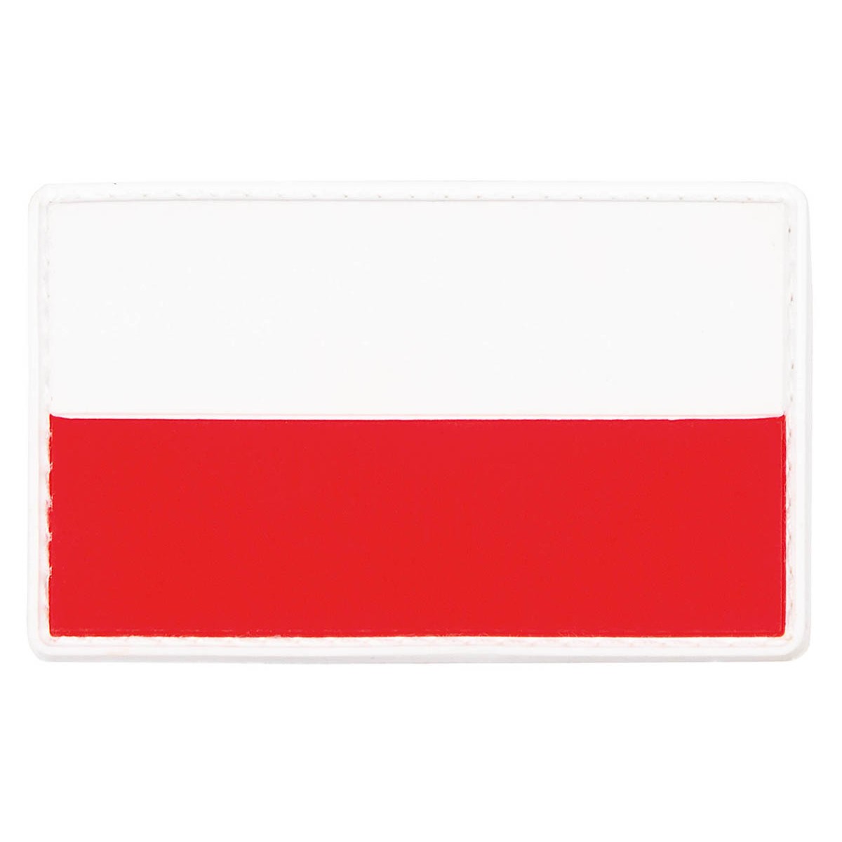 Gumová nášivka MFH vlajka Polsko - barevná