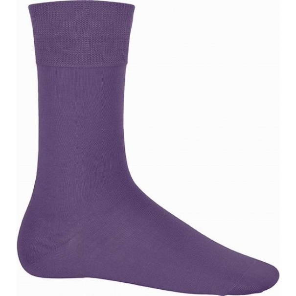 Ponožky Kariban City - fialové, 43-46