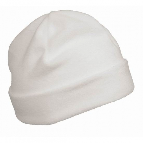 Fleecová čepice K-Up - bílá, 55