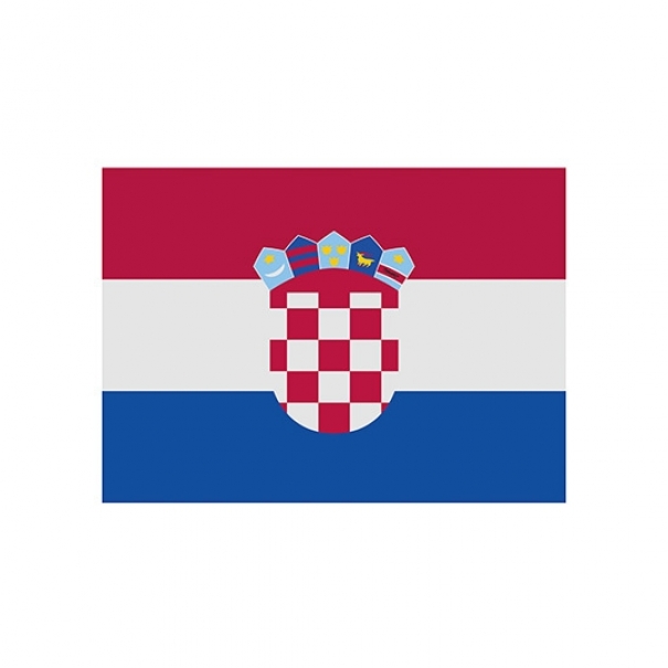 Vlajka Printwear Chorvatsko 150x90 cm