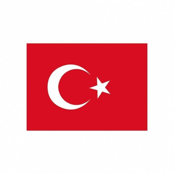 Vlajka Printwear Turecko 150x90 cm