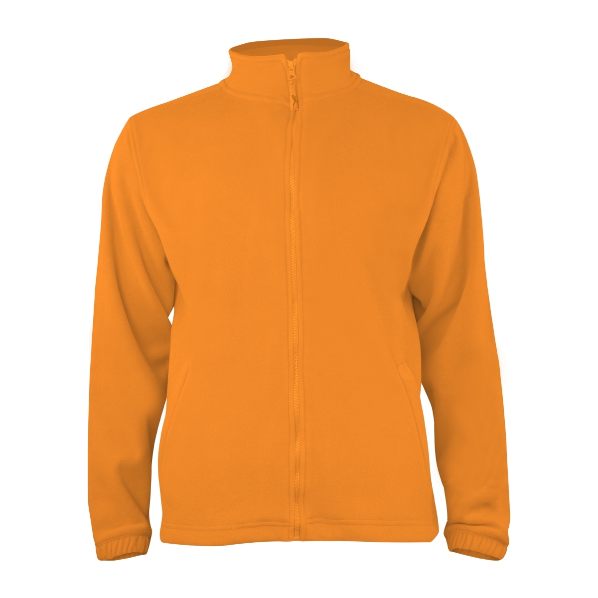 Fleecová mikina Alex Fox Jacket - oranžová, XL