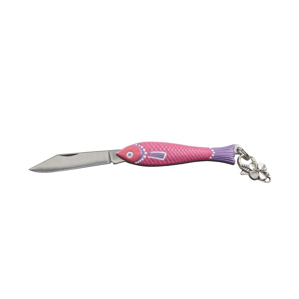 Kapesní zavírací nůž Mikov Rybička Pink - růžový