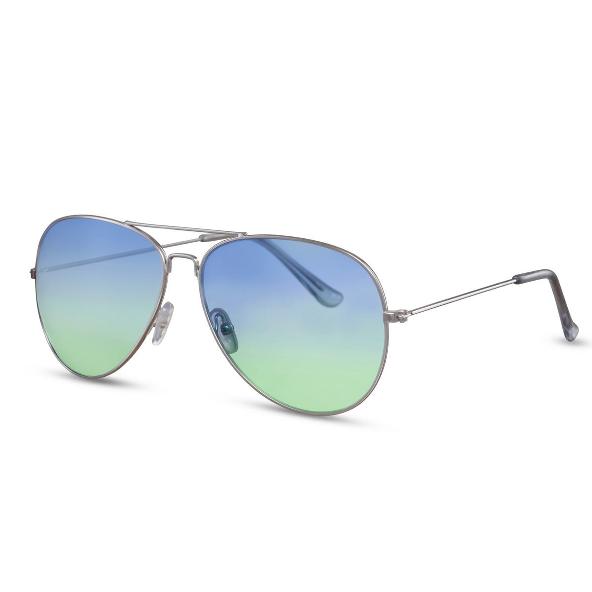 Sluneční brýle Solo Aviator Classic - stříbrné-modré