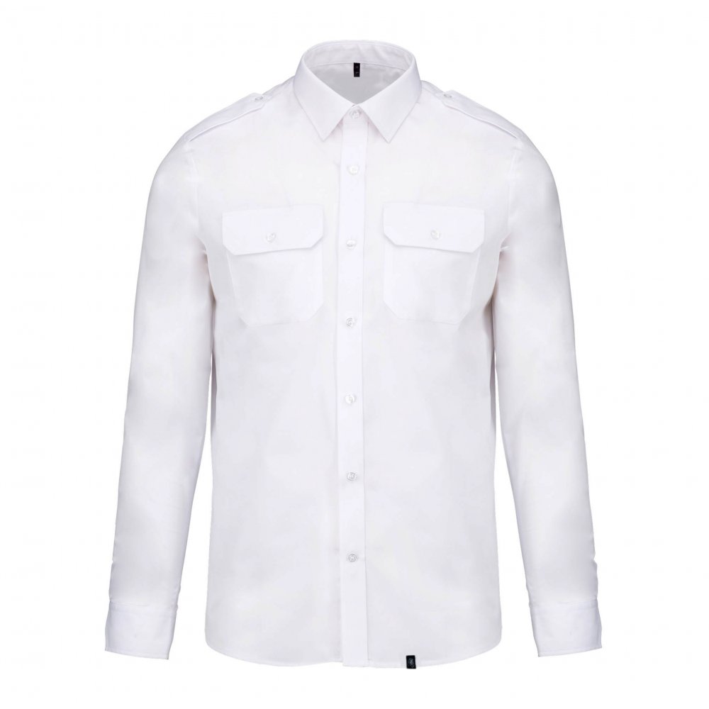 Košile s dlouhým rukávem Antonio Airliner - bílá, XL