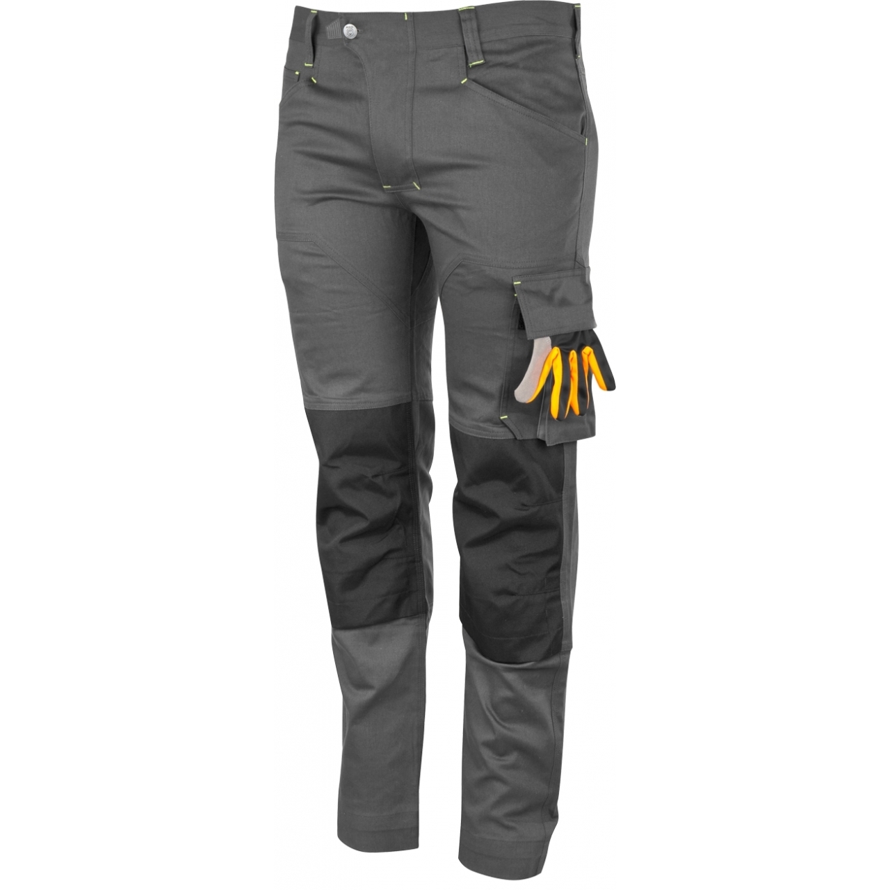 Kalhoty pracovní Bennon Erebos Light - šedé, 62