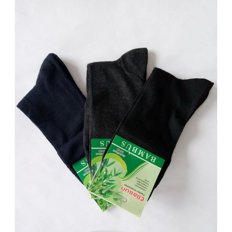 Ponožky dámské Ellasun Sport 6. typ 3 páry (navy, šedé, černé)