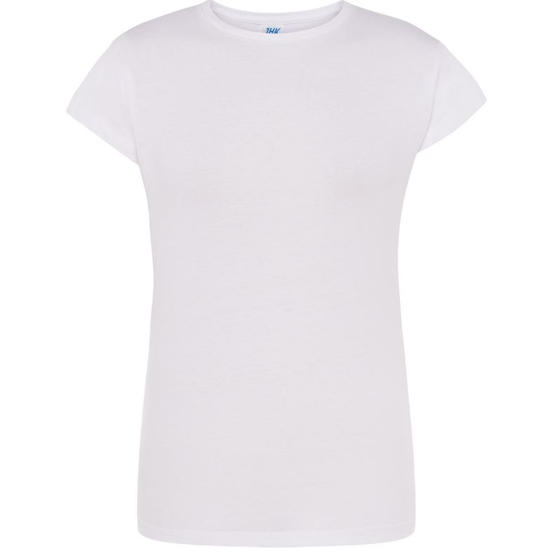 Dámské tričko JHK Regular Lady Comfort - bílé, XL
