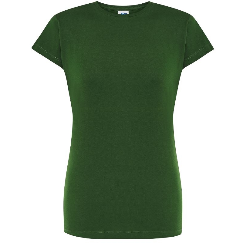 Dámské tričko JHK Regular Lady Comfort - tmavě zelené