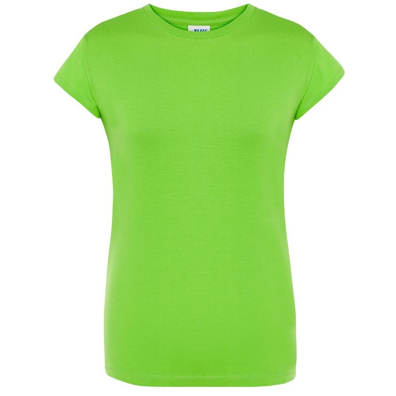 Dámské tričko JHK Regular Lady Comfort - světle zelené, XXL