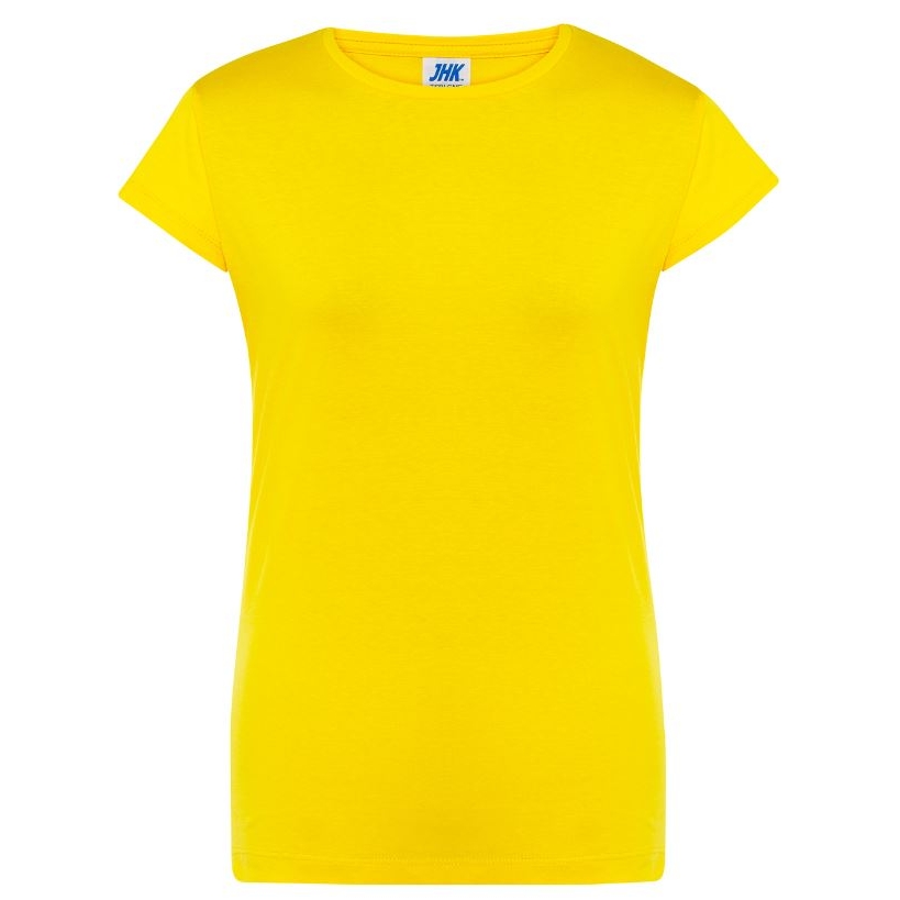 Dámské tričko JHK Regular Lady Comfort - žluté, S