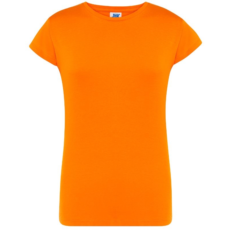 Dámské tričko JHK Regular Lady Comfort - oranžové, XXL