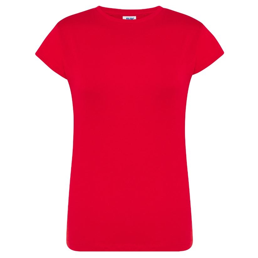 Dámské tričko JHK Regular Lady Comfort - červené, S