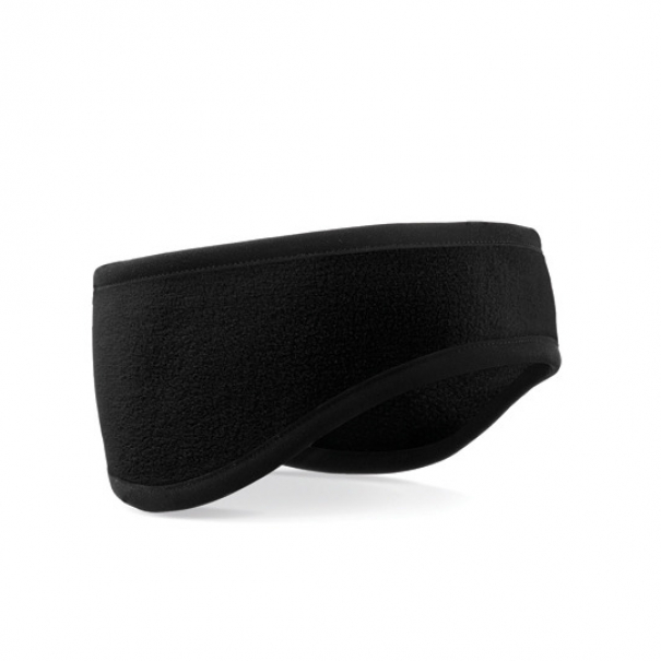 Čelenka Beechfield Suprafleece Aspen Headband - černá, S/M