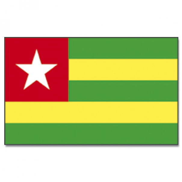 Vlajka Promex Togo 150 x 90 cm