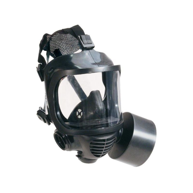 Celoobličejová ochranná maska Avec CM-6 - černá