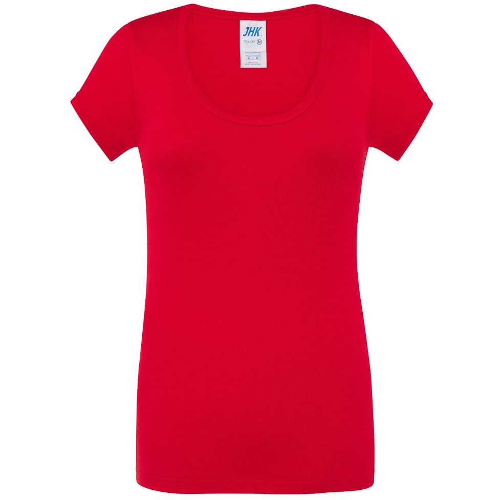 Dámské tričko JHK Creta - červené, XL
