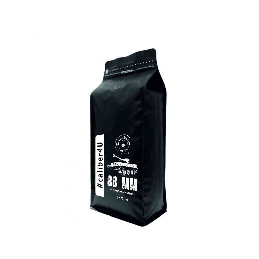 Zrnková káva Caliber Coffee Panzer 88mm Papua Nová Guinea 250g