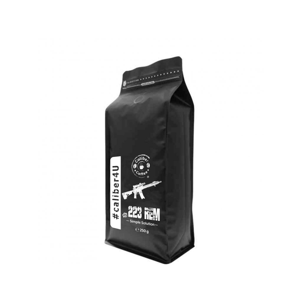 Zrnková káva Caliber Coffee .223 Rem 250g