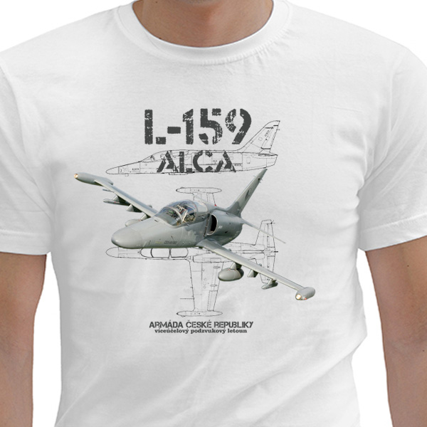 Triko Striker L-159 ALCA - bílé, XL