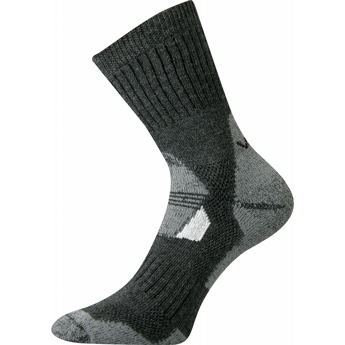Extra teplé vlněné ponožky Voxx Stabil - tmavě šedé, 43-46