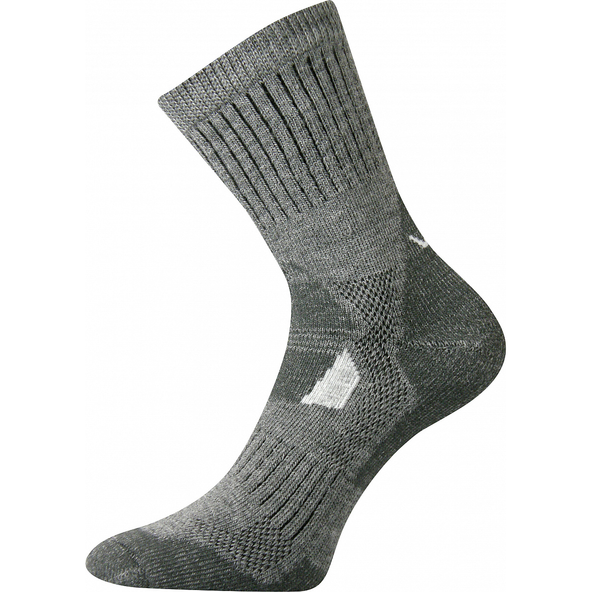 Extra teplé vlněné ponožky Voxx Stabil - světle šedé, 43-46