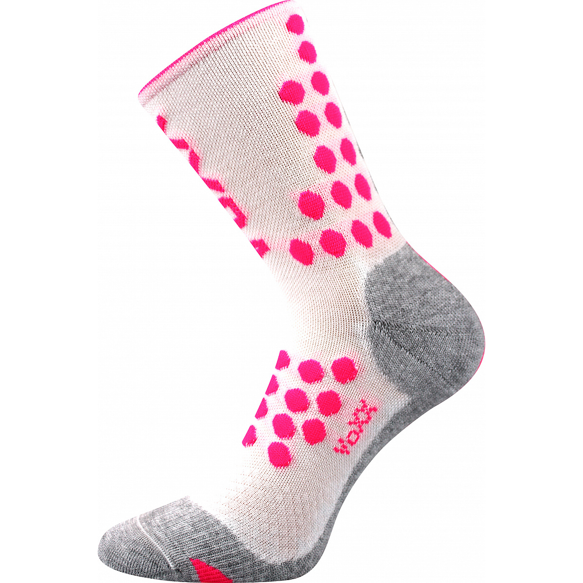 Kompresní ponožky Voxx Finish - bílé-růžové, 39-42