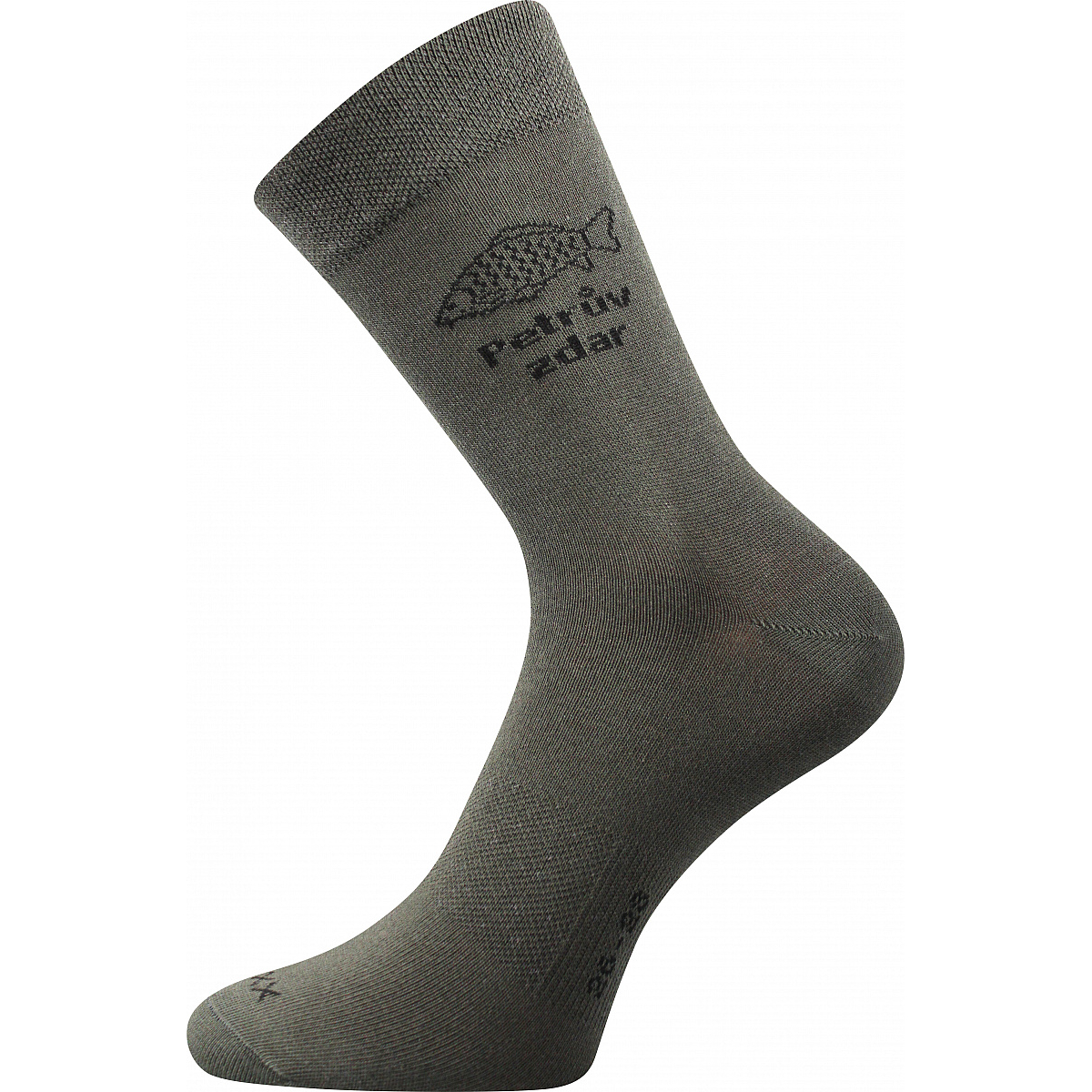 Lovecké ponožky Voxx Lassy Ryby - olivové, 43-46