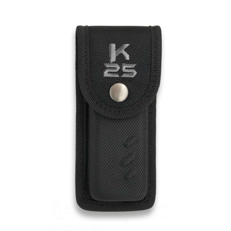 Pouzdro K25 na zavírací nůž s drukem - černé