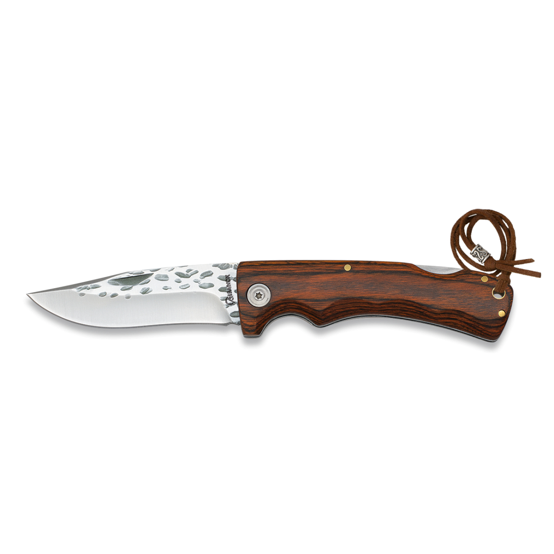 Nůž zavírací Albainox Woody - tmavě hnědý (18+)
