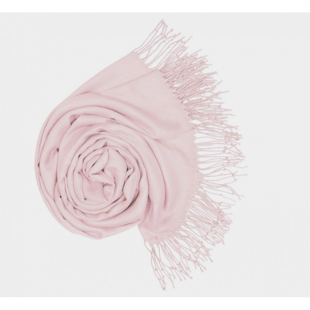 Dámská šála pašmína Carlo Romani - světle růžová
