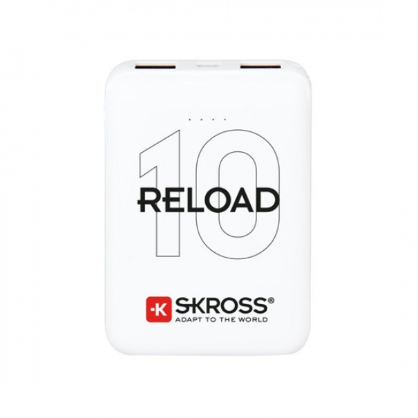 Powerbanka Skross Reload 10 10000mAh - bílá
