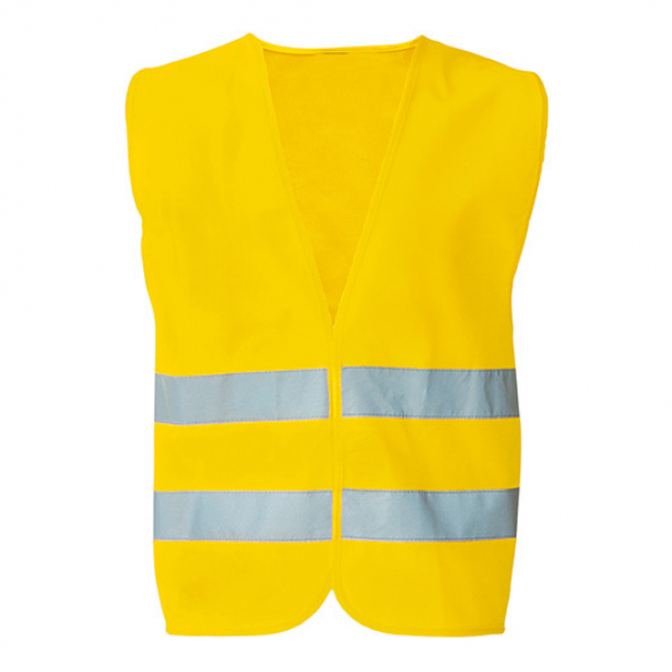 Reflexní vesta Printwear Safety EN ISO 20471 - žlutá svítící