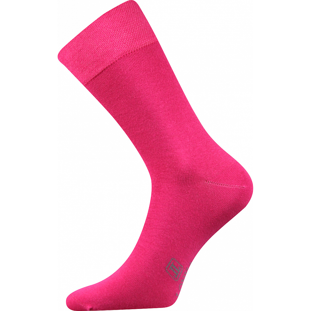 Ponožky pánské Lonka Decolor - tmavě růžové, 39-42