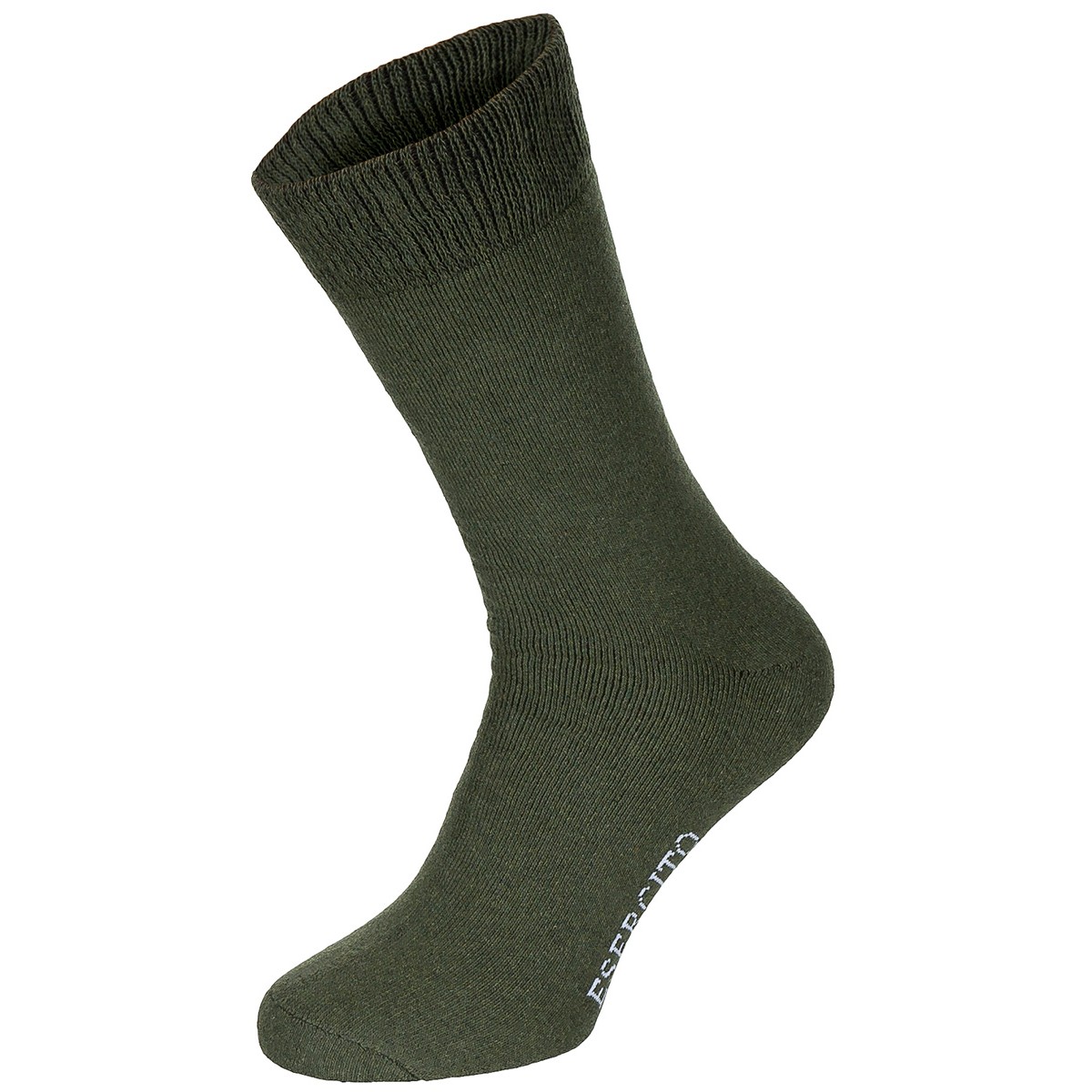 Ponožky vysoké Mezza Calzetta Esercito 3 páry - olivové, 39-42