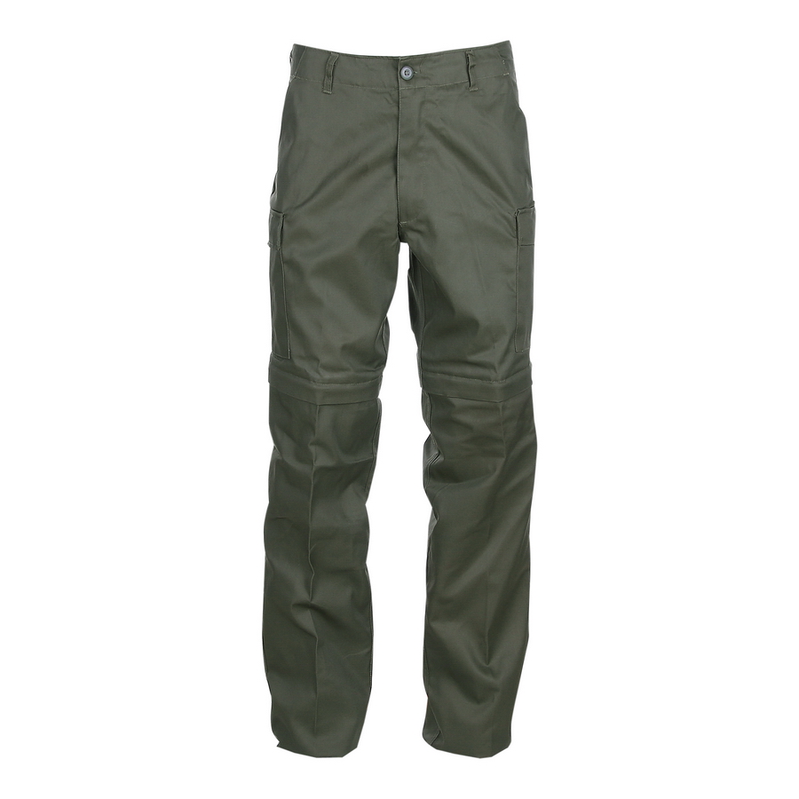 Kalhoty Fostex Zip 2v1 - olivové, L