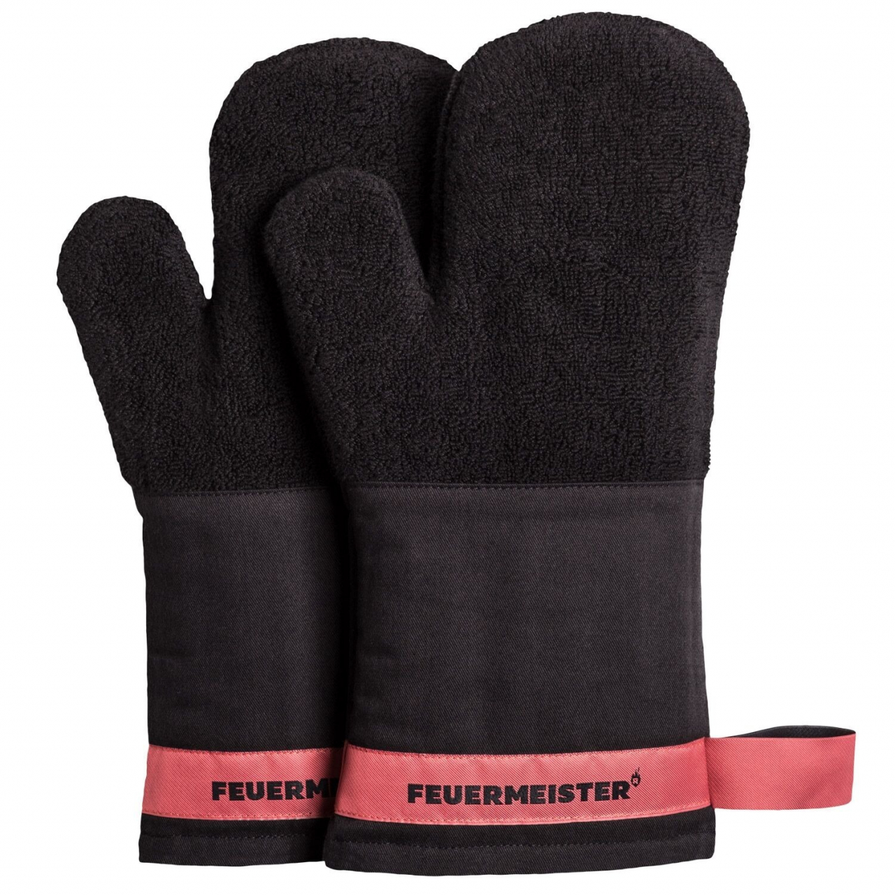 Kuchyňské rukavice Feuermeister Premium - černé, 10