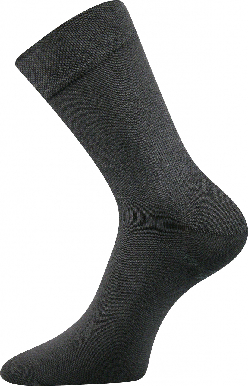 Ponožky z BIO bavlny Lonka Bioban - tmavě šedé, 43-46