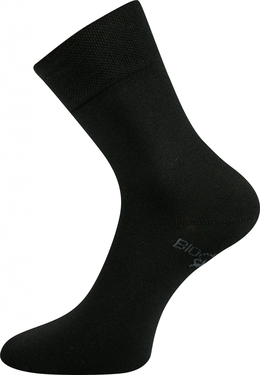 Ponožky z BIO bavlny Lonka Bioban - černé, 35-38
