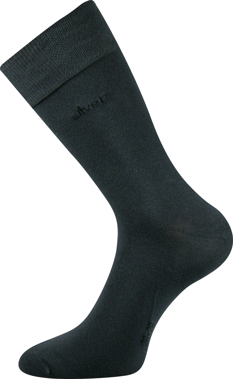 Ponožky společenské Lonka Desilve - tmavě šedé, 43-46