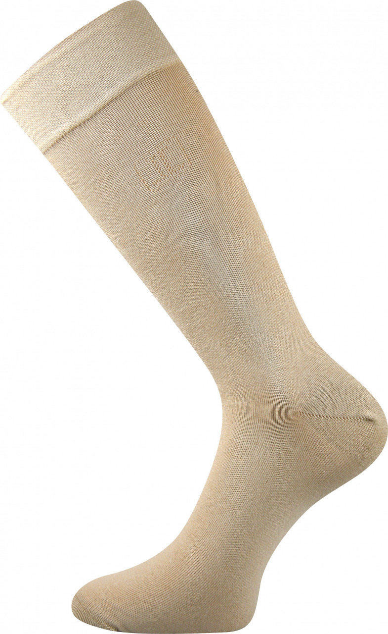 Ponožky společenské Lonka Diplomat - béžové, 43-46