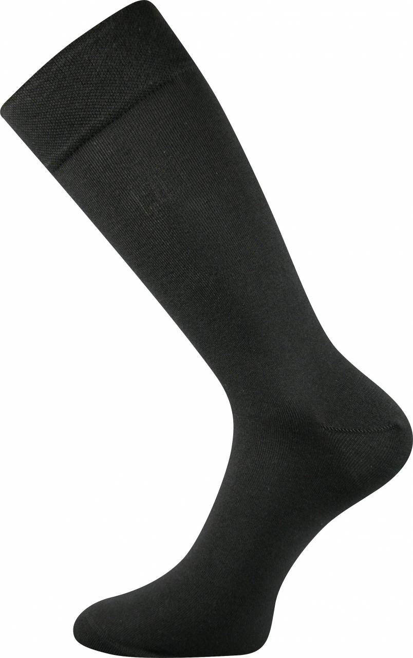 Ponožky společenské Lonka Diplomat - tmavě šedé, 43-46