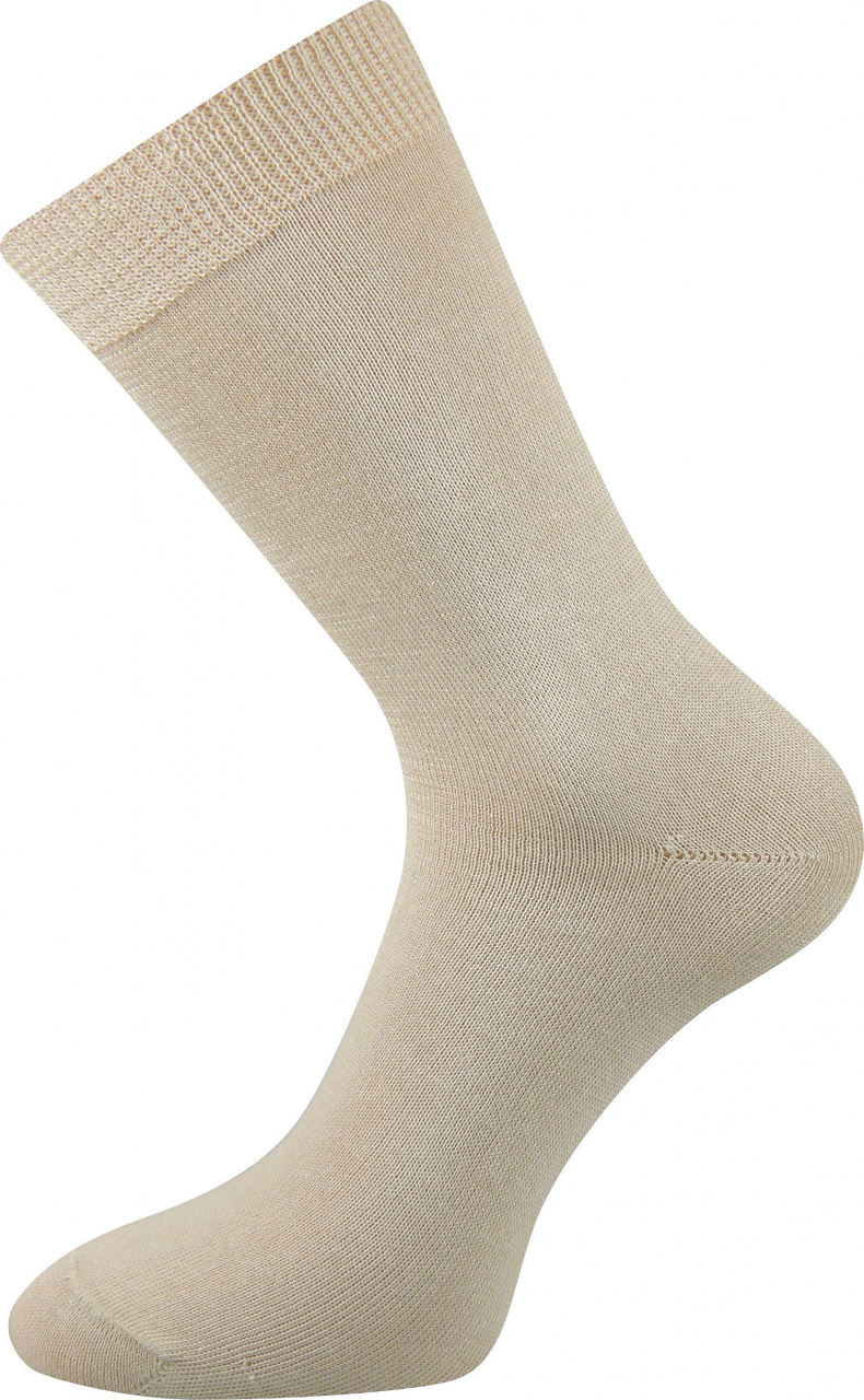 Ponožky bavlněné Lonka Habin - béžové, 43-45