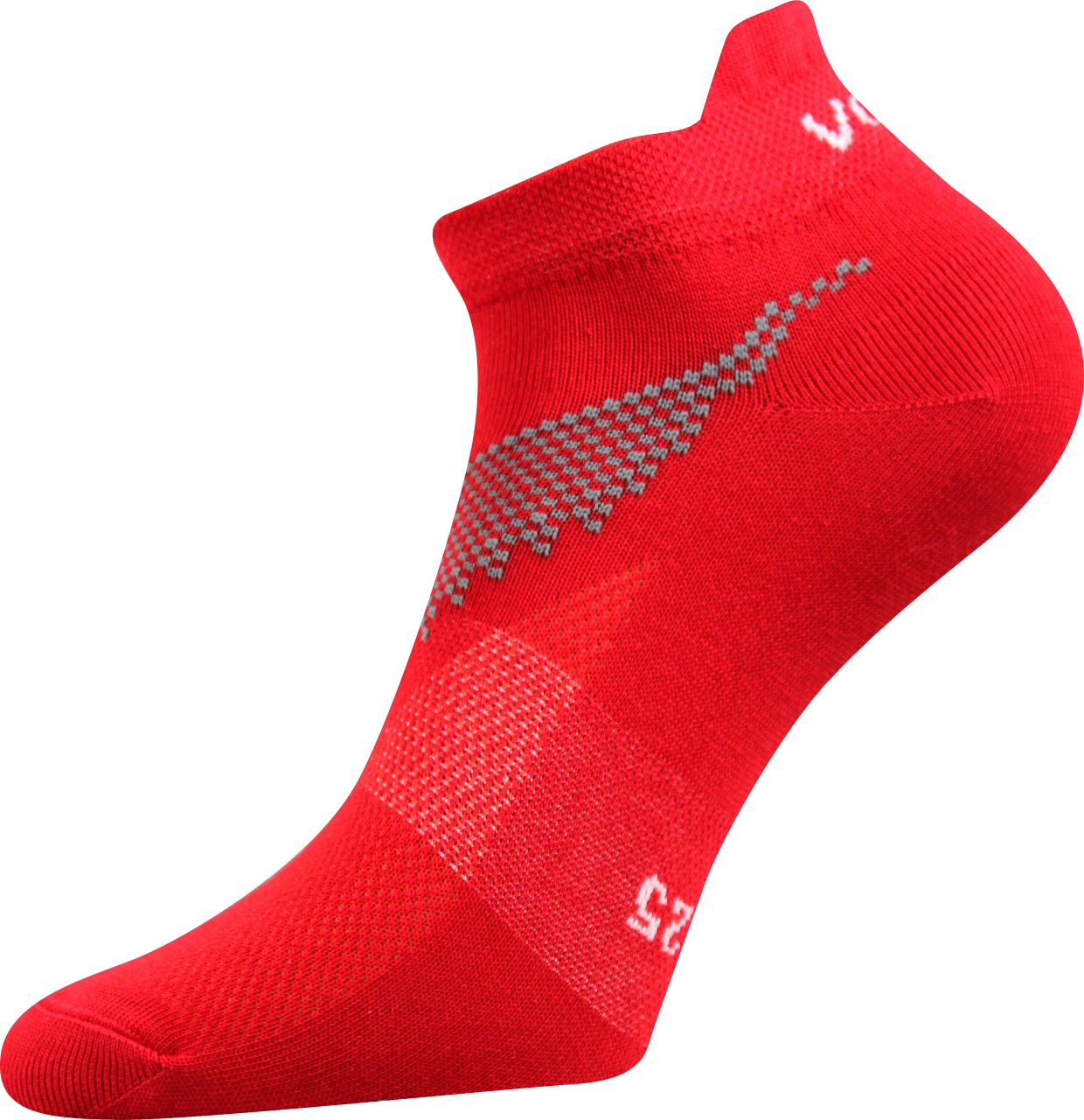 Ponožky sportovní nízké Voxx Iris - červené, 43-46